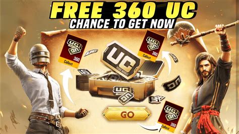 Free UC For Everyone New Event Get Free 360 UC 10 X Giveaway From