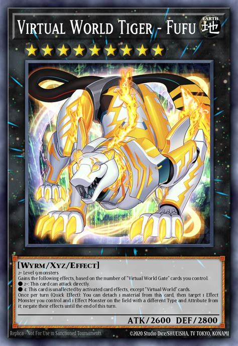 Virtual World Tiger Fufu Yu Gi Oh Card Database Ygoprodeck