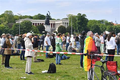 Corona Demos in München Polizei mit Verlauf zufrieden Abendzeitung