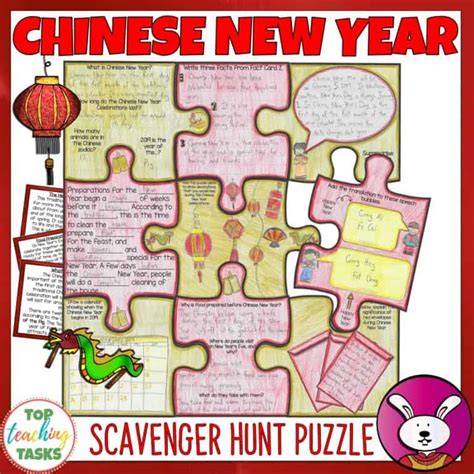 Chinese New Year Reading Comprehension Activity Top Teaching Tasks