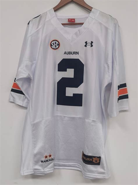 Cam Newton Auburn Jersey white – Classic Authentics