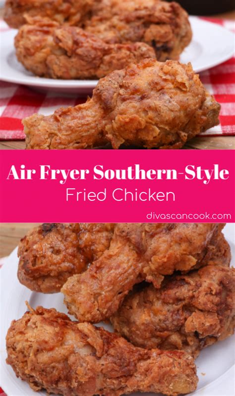 Air Fryer Southern Fried Chicken Recipe Air Fryer Recipes Chicken