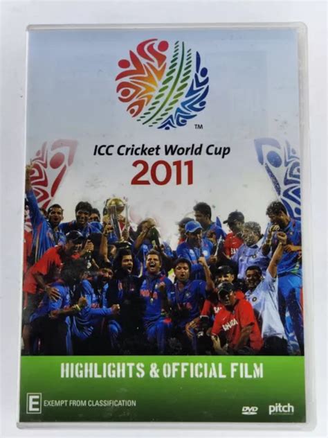 ICC CRICKET WORLD Cup 2011 Highlights & Official Film Dvd Rare Reg 4 £ ...