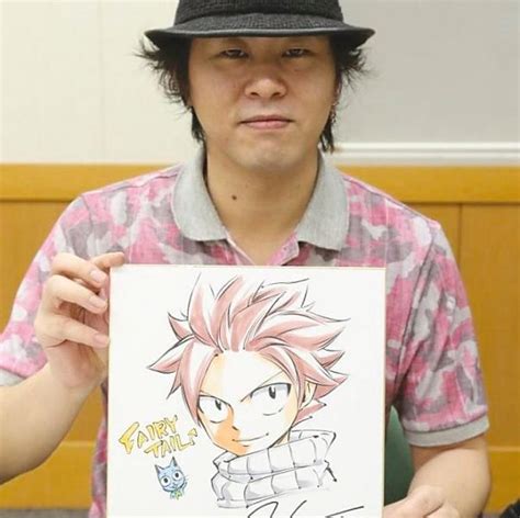 Japanese Fantasy Manga Creator Hiro Mashima