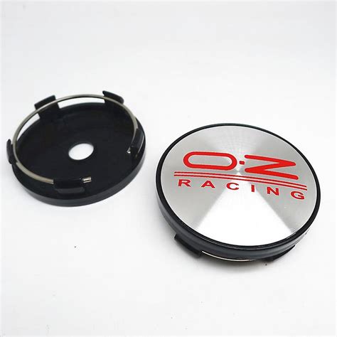 Stk Mm Mm Oz Racing Wheel Center Hub Caps Emblem Badge Logo