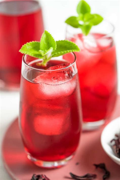 Hibiscus Drink Recipe Nam Krajeab น้ำกระเจี๊ยบ Cooking With Nart