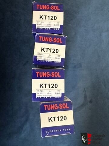 Platinum Matched Quad Tung Sol Kt Tubes Reduced Price Photo