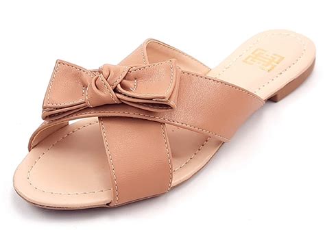 Rasteira Feminina Cs Nude La O X Ceci Cal Ados Atacado De Cal Ados