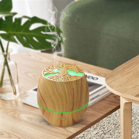 Wood Grain Electric Essential Oil Diffuser Ch14 Autorunner