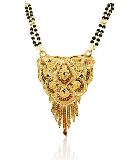 Bholenath Trading Beautiful Gold Plated One Gram Mangalsutra For Women