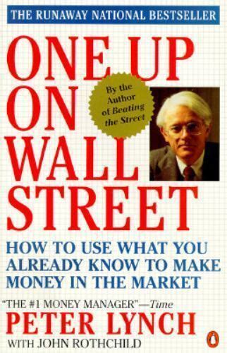 ONE UP ON WALL STREET By Peter Lynch A Paperback Book FREE USA SHIPPING