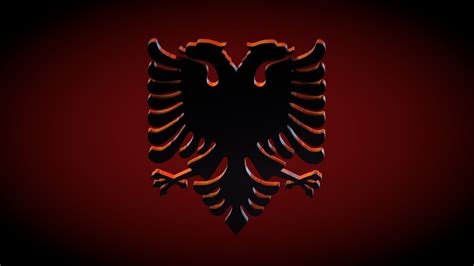 Albanian eagle (flag) - Download Free 3D model by NG02 [27f33e9] - Sketchfab