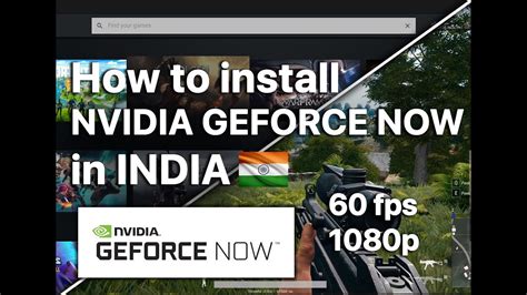 How To Install Nvidia Geforce Now In India High End Games On Low End