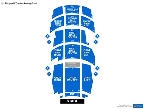 Fitzgerald Theater Seating Chart Pdf Free Infoupdate Org