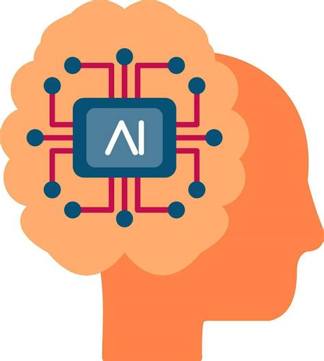 Artificial Intelligence Flat Icon 36896756 Vector Art At Vecteezy