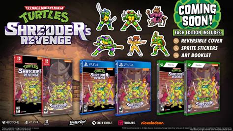 [Update] Limited Run Games Reveals Teenage Mutant Ninja Turtles ...