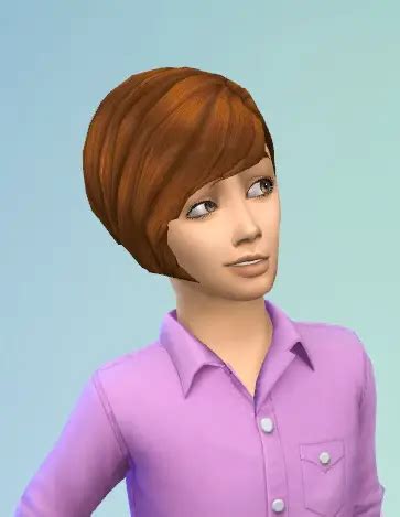 Birksches Sims Blog Side Bangs Hair Sims Hairs