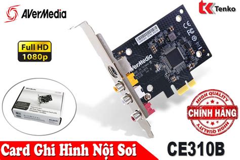 Card Ghi Hình Siêu Âm Nội Soi AV S video Avermedia CE310B