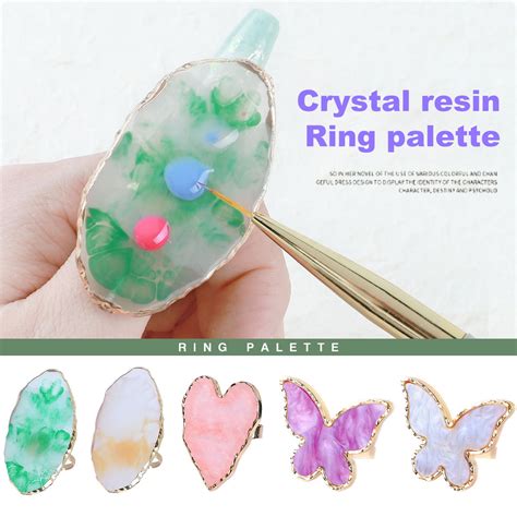 Mairbeon Nail Color Plate Wearable Displaying Smooth Resin Nail Color