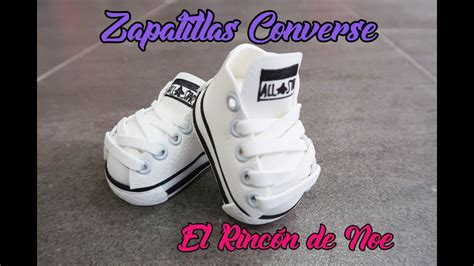 Como Hacer Zaparillas Converse Para Fofuchas El Rinc N De Noe