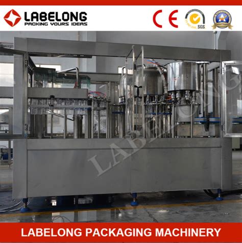 Spring Water Rinser Filler Capper China Bottle Water Filling Line And