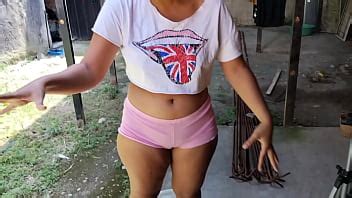 My Neighbor Leaves The Patio Door Open And I See Her Entire Ass And Then Fill It With Semen