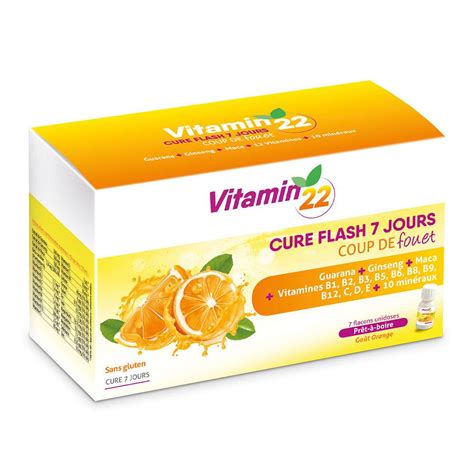 STC NUTRITION Stc Nutrition VITAMIN 22 CURE FLASH 7 JOURS Booster