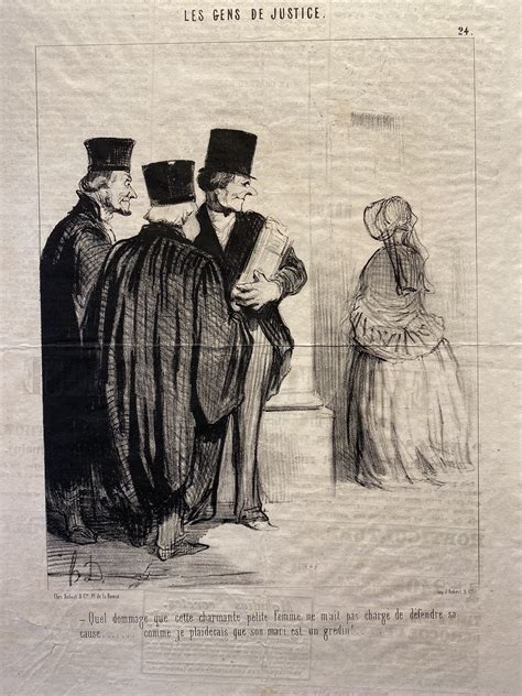 Daumier Les Gens De Justice