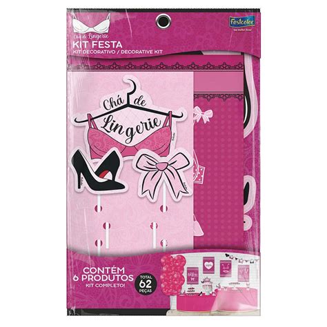 Kit Festa Chá de Lingerie peças Alegra Festa Artigos para Festas