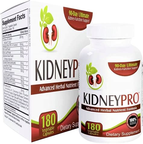 Kidney-Pro: 21-in-1 Kidney Health Supplement (3-Month Supply) | Total ...