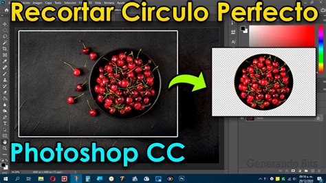 Como Hacer Recorte Perfecto A Un Circulo En Photoshop CC YouTube