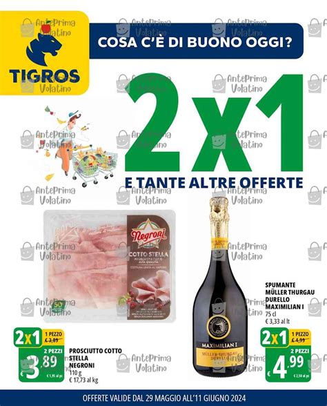 Volantino Tigros Dal Maggio Al Giugno