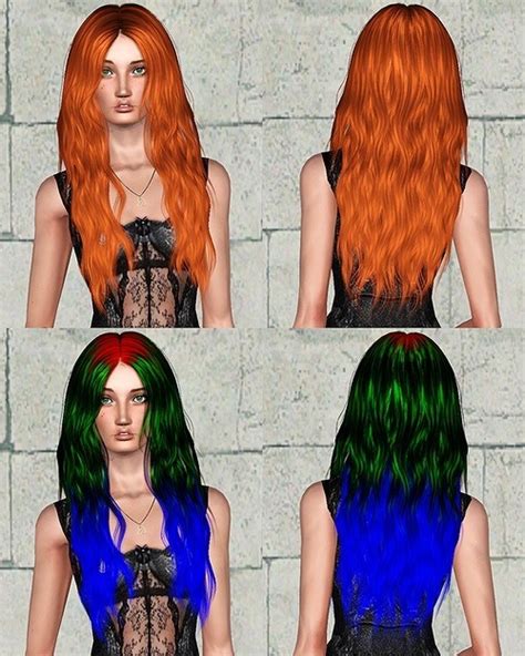 Alesso S Glow Hairstyle Retextured By Chantel Sims Sims 3 Hairs