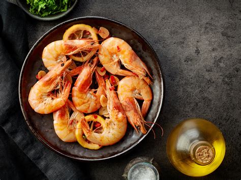 The Health Benefits Of Shrimp On The Table