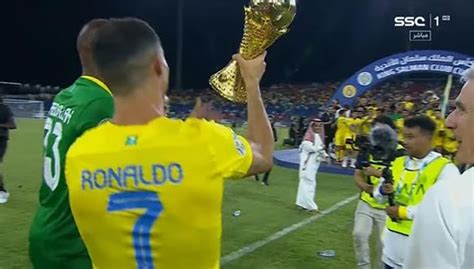 Cristiano Ronaldo Offre La Victoire à Al Nassr Contre Al Hilal En Finale De La Coupe Arabe Des