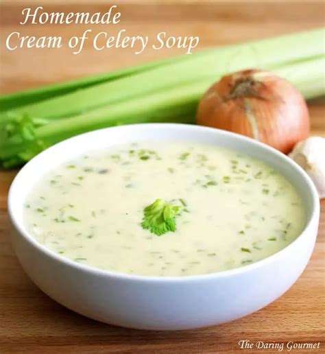 BEST Homemade Cream Of Celery Soup Vegetarian Recipes Cooking Recipes