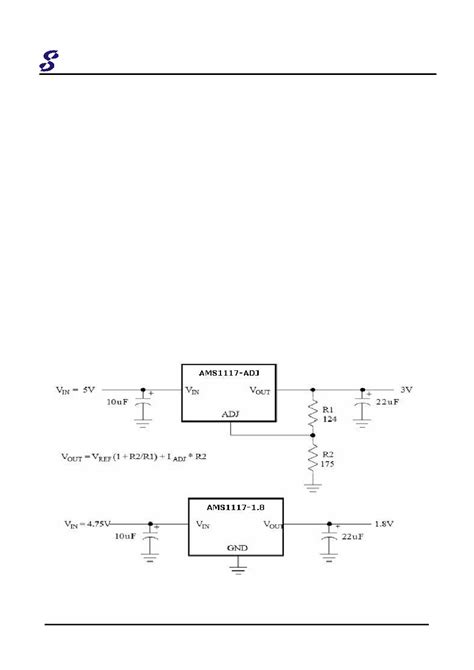 AMS1117 3 3 Datasheet 1 5 Pages AMS 0 8A Adjustable Fixed Low