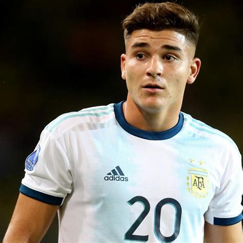 Julian Alvarez Of Argentina During The Fifa World Cup Qatar 2022