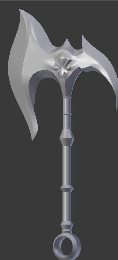 League Of Legends Darius Axe 3d Model 3d Model 3d Printable Cgtrader