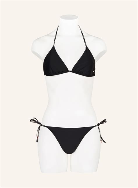 HUGO Triangel Bikini Top PURE In Schwarz