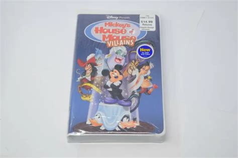 DISNEY S MICKEY S HOUSE Of Mouse Villains VHS Clamshell Preowned 5