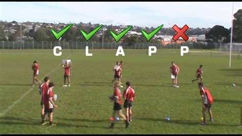 Rugby Coach Basic Rugby Passing Drill Clapp Passing Youtube