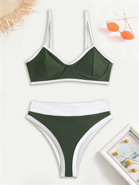 Badpak String Vrouwen Micro Bikini Hoge Tail Vicedeal