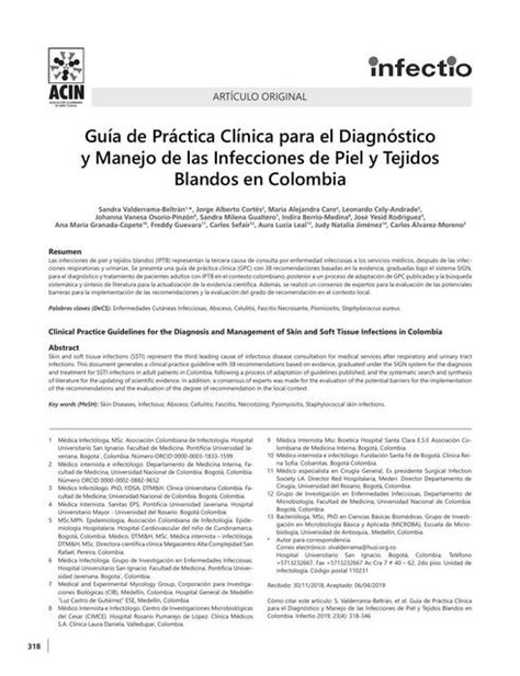 Guía de Práctica Clínica para el Diagnóstico y Manejo de las