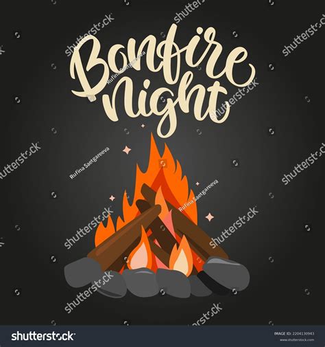 Bonfire Party Clipart