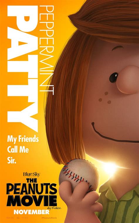 Exclusive Movie Poster Debut The Peanuts Movie Peppermint Patty