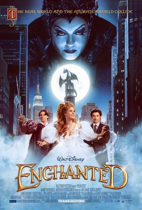 Enchanted 27x40 Movie Poster 2007 Disney Filmplakate Filme Sehen