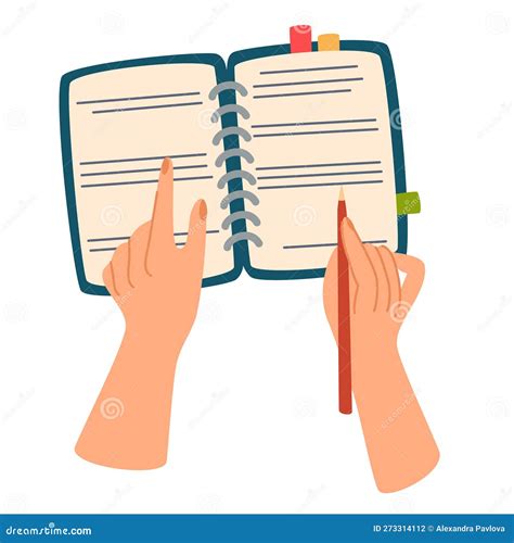 Making Notes Isolated Cartoon Vector Illustrations Cartoondealer