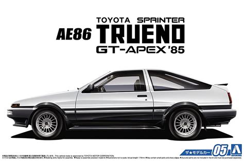 Aoshima Toyota Ae Sprinter Trueno Gt Apex