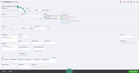 How To Use Recurring Transactions In Quickbooks Online Gentle Frog